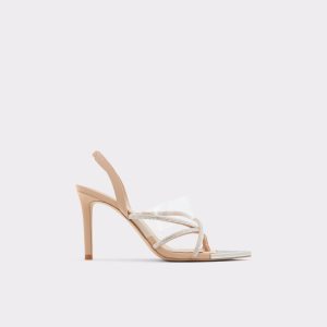 Aldo Aabelle Riemchen High Sandal - Stiletto Sandalen Beige | AXC-196354