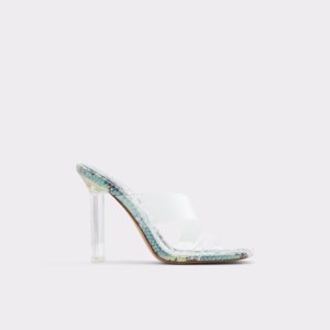 Aldo Aderra Absatz Mule - Stiletto Sandalen Hellgrün | RMB-841290