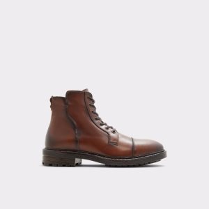 Aldo Adrardosien Spitze-up Schnürstiefel Dunkelbraun | OTJ-265309