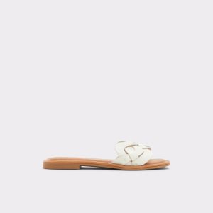 Aldo Adwilaviel Badelatschen Sandal Sandalen Weiß | GMW-816459