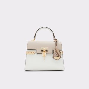 Aldo Agrolia Top Handle Handtasche Weiß Mehrfarbig | XYN-947203