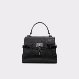 Aldo Agroliaa Top Handle Handtasche Schwarz | QOX-267084