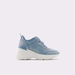 Aldo Aguileri Wedge Sneakers Blau | SDN-571034