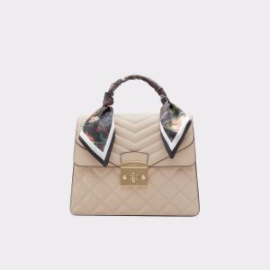 Aldo Airyy Top Handle Handtasche Beige | JFT-138450