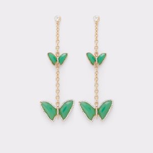 Aldo Alerelia Pendant Ohrringe Grün | UXY-283179