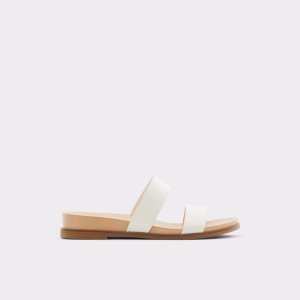 Aldo Aliawen Badelatschen Sandal Sandalen Weiß | SFI-580217