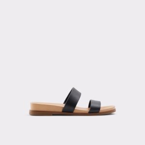 Aldo Aliawen Badelatschen Sandal Sandalen Schwarz | TRZ-829157