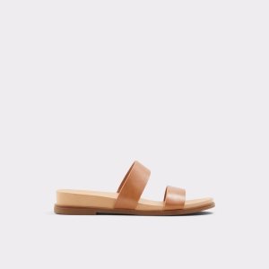 Aldo Aliawen Badelatschen Sandal Sandalen Braun | XUI-052674
