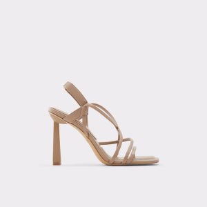 Aldo Amilia Riemchen Absatz Sandal Sandalen Grau | YGP-426309