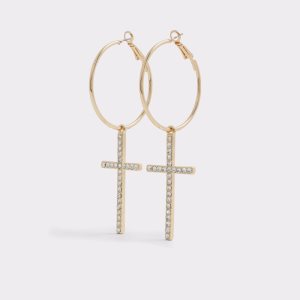 Aldo Anedeb Hoop Ohrringe Gold Mehrfarbig | VKH-704892