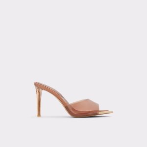 Aldo Annabrilden High Sandal - Stiletto Hohe Schuhe Dunkelbeige | WPA-920568