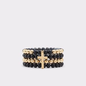 Aldo Asilaf Armband Schwarz Gold Mehrfarbig | SPM-019482
