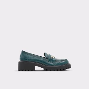 Aldo Bigstep - Lug Sole Mules Dunkelgrün | XHL-605249