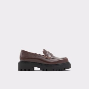 Aldo Bigstrut - Lug Sole Mules Dunkelbraun | ULP-947153