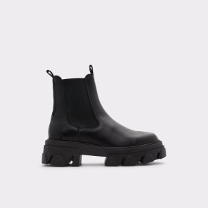 Aldo Bigtrek - Lug Sole Chelsea Boots Schwarz | ZGJ-123847