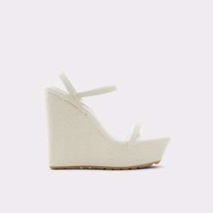 Aldo Bodish Wedge Sandal - Wedge Sandalen Weiß | IJA-364701