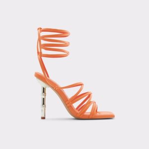 Aldo Bodisse Riemchen Absatz Sandal - Stiletto Hohe Schuhe Hellorange | PSQ-015934