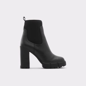 Aldo Bolder - Lug Sole Chelsea Boots Schwarz | RNT-925647
