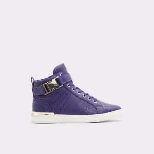 Aldo Brauerr High Top - Cup Sole Sneakers Dunkellila | UAJ-485790