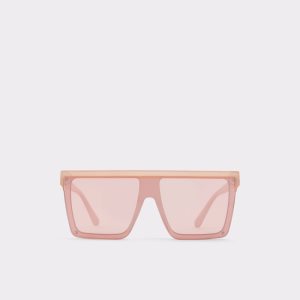 Aldo Brightside Shield Sonnenbrille Rosa Gold | PNU-945103