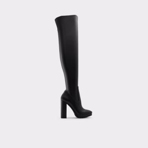 Aldo Cadeisa Over-the-knee Hohe Stiefel Schwarz | WFG-390827