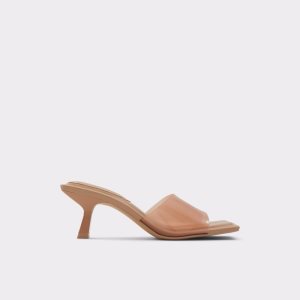 Aldo Cassilia Absatz Mule - Stiletto Hohe Schuhe Beige | APE-897024