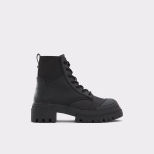 Aldo Charline - Lug Sole Kampfstiefel Schwarz | POA-142637