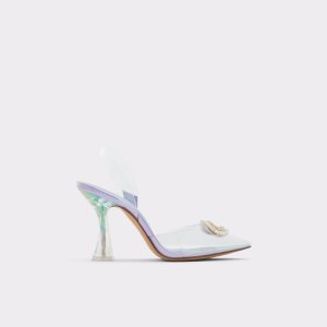 Aldo Cheers Sling Back High Hohe Schuhe Lila | TSM-718964