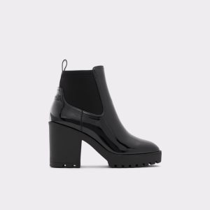 Aldo Chetta - Lug Sole Chelsea Boots Schwarz | SHU-698314
