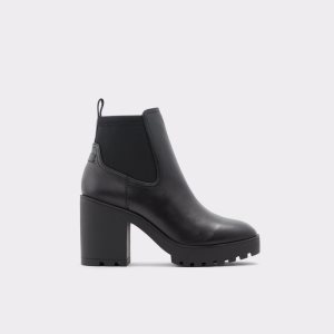 Aldo Chetta - Lug Sole Chelsea Boots Schwarz | YQX-140672