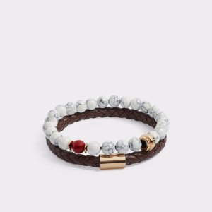 Aldo Columbo Armband Dunkelbraun | HOS-098257