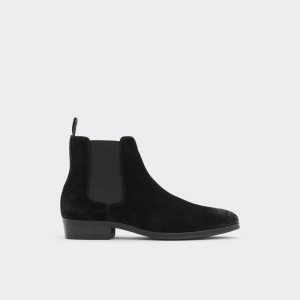 Aldo Cord Chelsea Boots Schwarz | JKP-742568