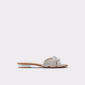 Aldo Coredith Badelatschen Sandal Sandalen Silber | DHX-831426