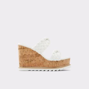 Aldo Corky Wedge Sandal - Wedge Sandalen Weiß | XIC-425301