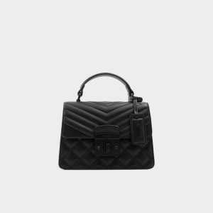 Aldo Cottin Top Handle Handtasche Schwarz | BIS-702683