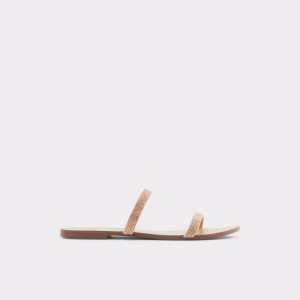 Aldo Crelallan Flache Sandal Sandalen Beige | EPR-031972