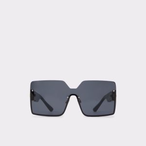 Aldo Devanandra Square Sonnenbrille Schwarz Gold Mehrfarbig | OZE-365729