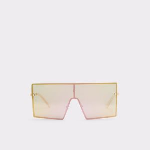 Aldo Dwawen Shield Sonnenbrille Rosa Gold | ZTA-386015