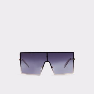 Aldo Dwawen Square Sonnenbrille Schwarz Gold Mehrfarbig | NJQ-254710