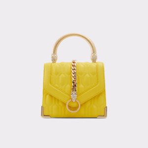 Aldo Easwen Top Handle Handtasche Gelb | URZ-781396