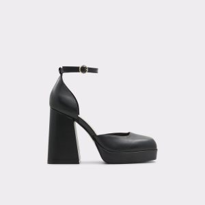 Aldo Emjay Absatz Mary Janes - Cup Sole Plateauschuhe Schwarz | BJI-359784