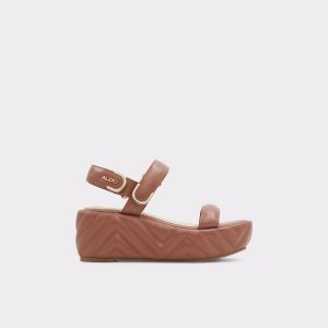 Aldo Eroellan Wedge Sandal - Sandalen Rot | QZV-730461