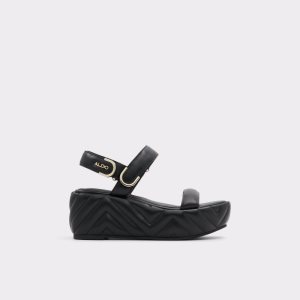 Aldo Eroellan Wedge Sandal - Sandalen Schwarz | GJL-450369