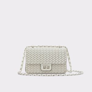 Aldo Fareryn Clutch Tasche Weiß | HQW-836549