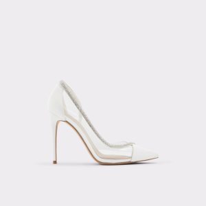 Aldo Fibeth High - Stiletto Hohe Schuhe Weiß | CSD-864079
