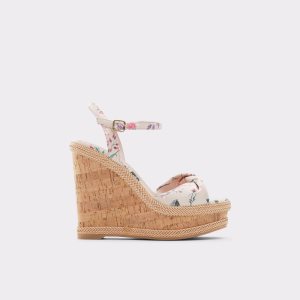 Aldo Florenna Wedge Sandal - Wedge Sandalen Rosa | NAG-569407