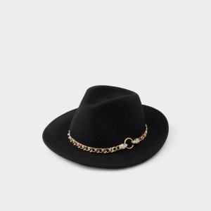 Aldo Follia Fedora Hüte Schwarz Gold Mehrfarbig | LFT-021356