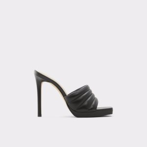 Aldo Gennia Absatz Mule - Stiletto Plateauschuhe Schwarz | VCK-548761