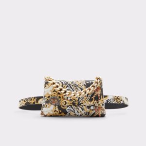 Aldo Glamverse Fanny Pack Rucksäcke Schwarz Mehrfarbig | PJQ-439286