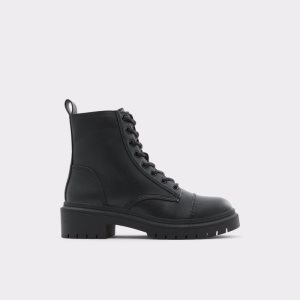 Aldo Goer - Lug Sole Kampfstiefel Schwarz | FVE-159670